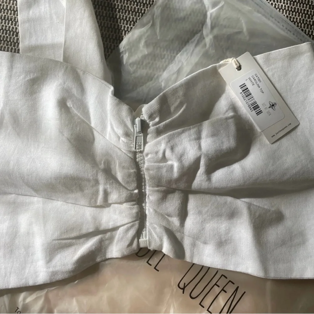 NWT Just Bee Queen Carolina Top L - Picture 6 of 6